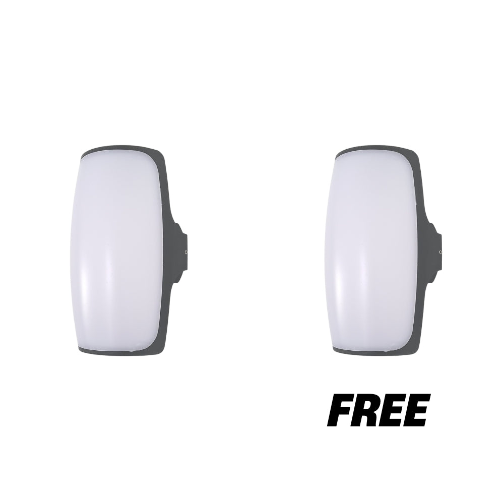 BOGO 2x1 Black LED Future Wall Light