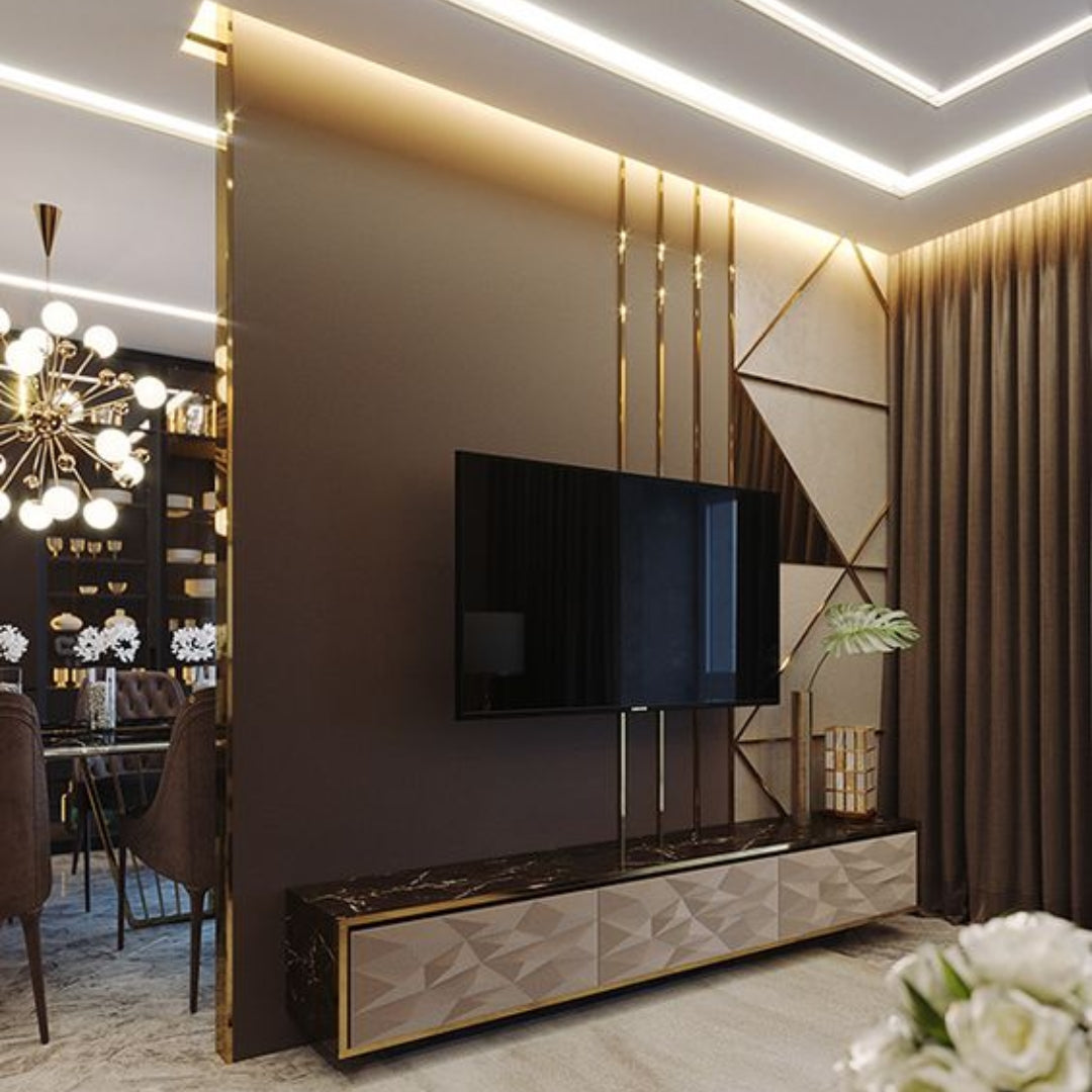 Stainless Steel Golden Molding Trim