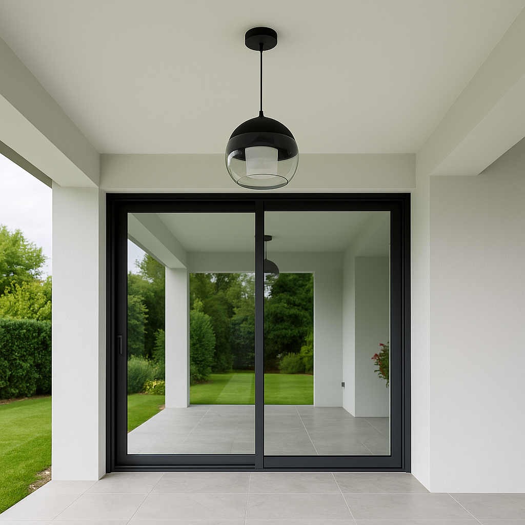 5 pcs Bundle Black Ball Pendant Light