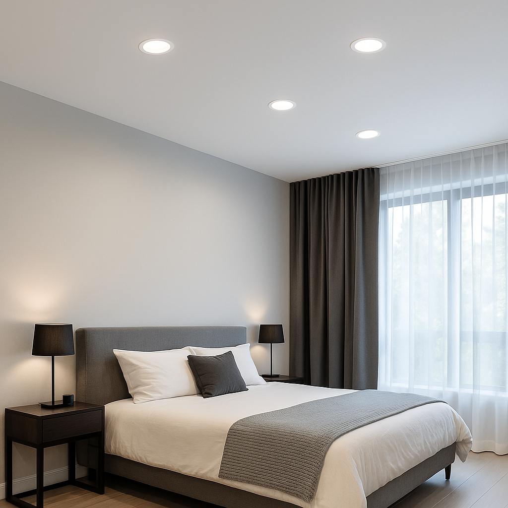 10W Recessed Lights 4 Inch LED 10 Pack Downlights for Ceilings and Drywalls