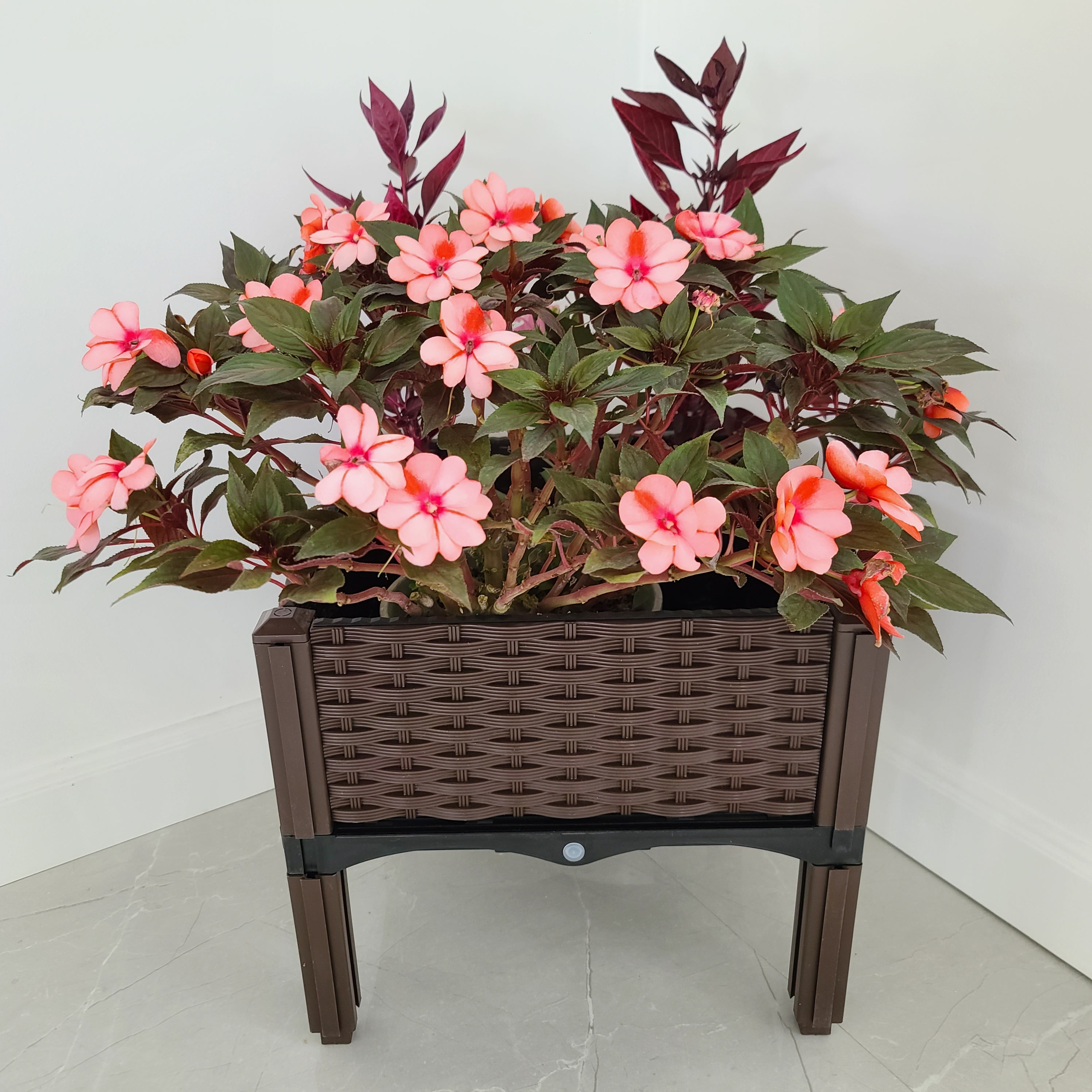 Flower and Plant Elevated Garden Planter For Outdoors and Indoors 2 Sets