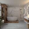 White Carrara Marble Wall Panel 96
