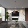 White Carrara Marble Wall Panel 96