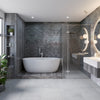 Gray Carrara Marble Wall Panel 96