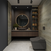 Peak Elevation Wood Interlock Wall Panel & Flooring 97" x 36"