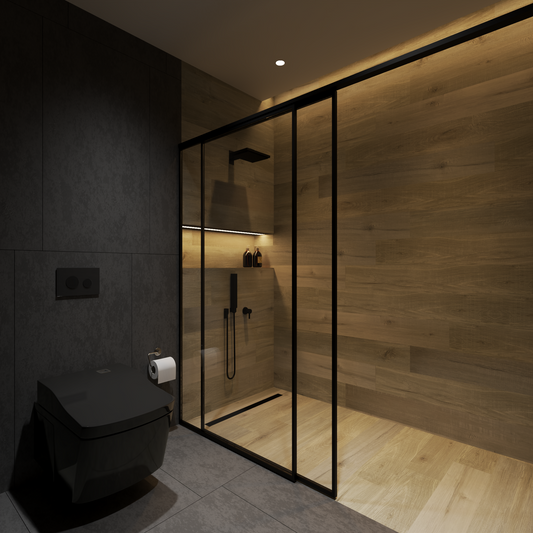 Peak Elevation Wood Interlock Wall Panel & Flooring 97" x 36"