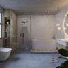 Everest Carrara Marble Wall Panel 96