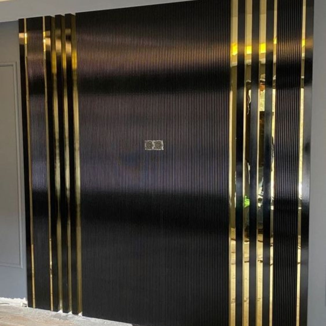 Stainless Steel Golden Molding Trim