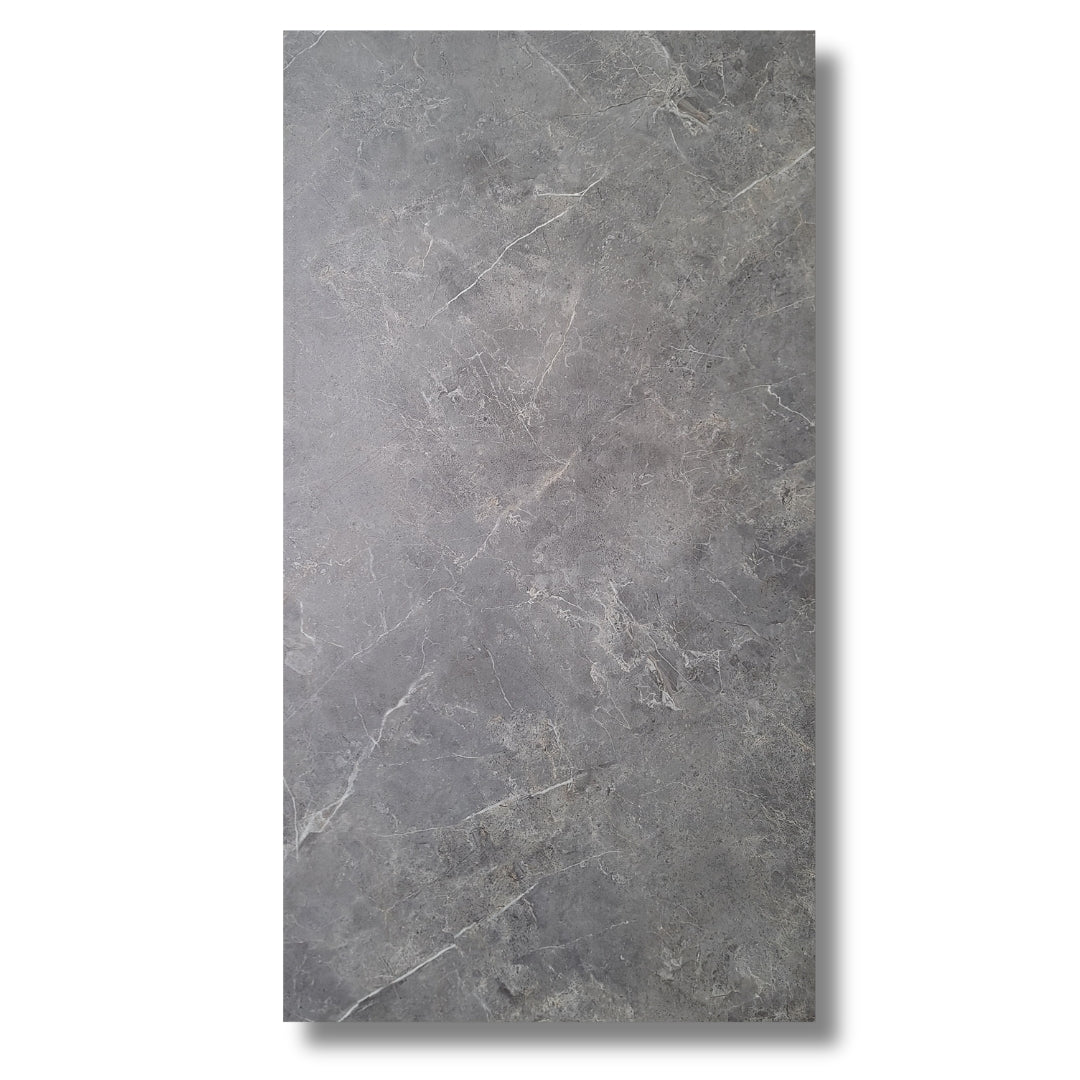 Gray Stone Carrara Marble Interlock Wall Panel & Flooring SAMPLE