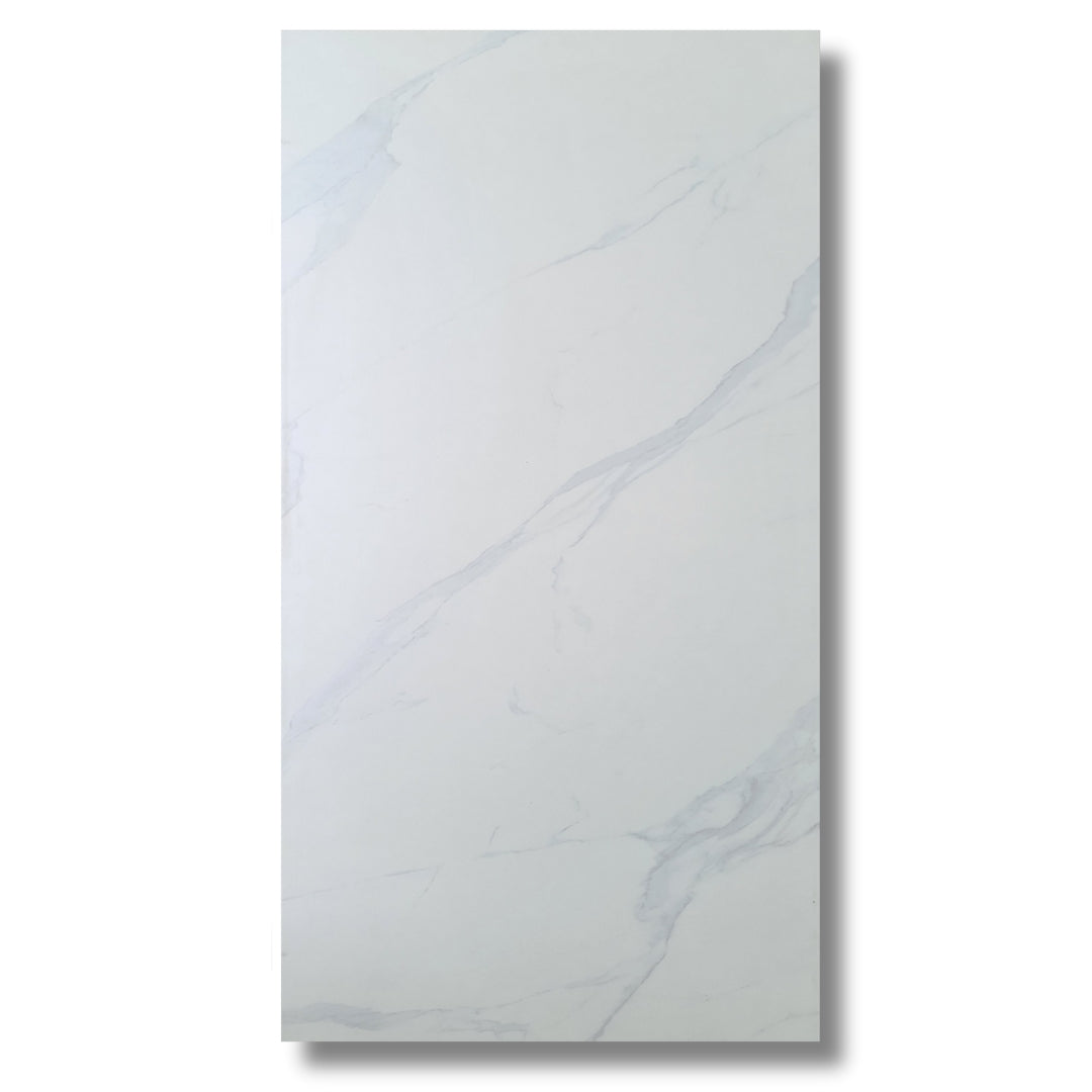 White Mist Marble Carrara Interlock Wall Panel & Flooring SAMPLE