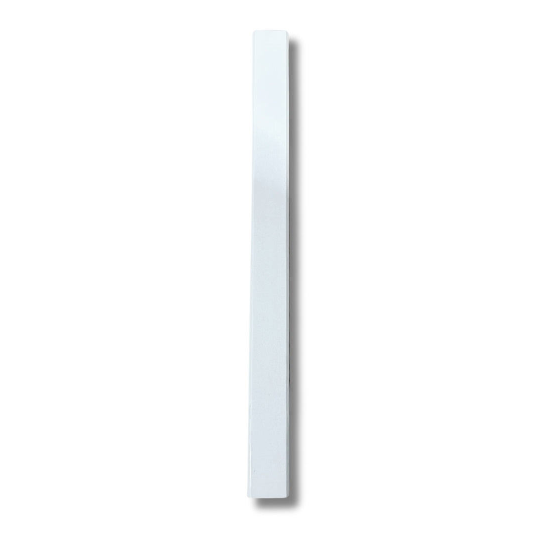 Pure White Marble Trim Piece 24" x 2"