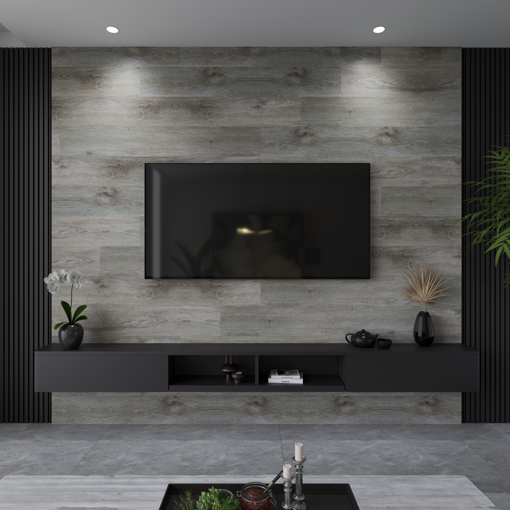 Energy Living Wood Interlock Wall Panel & Flooring 97" x 36"
