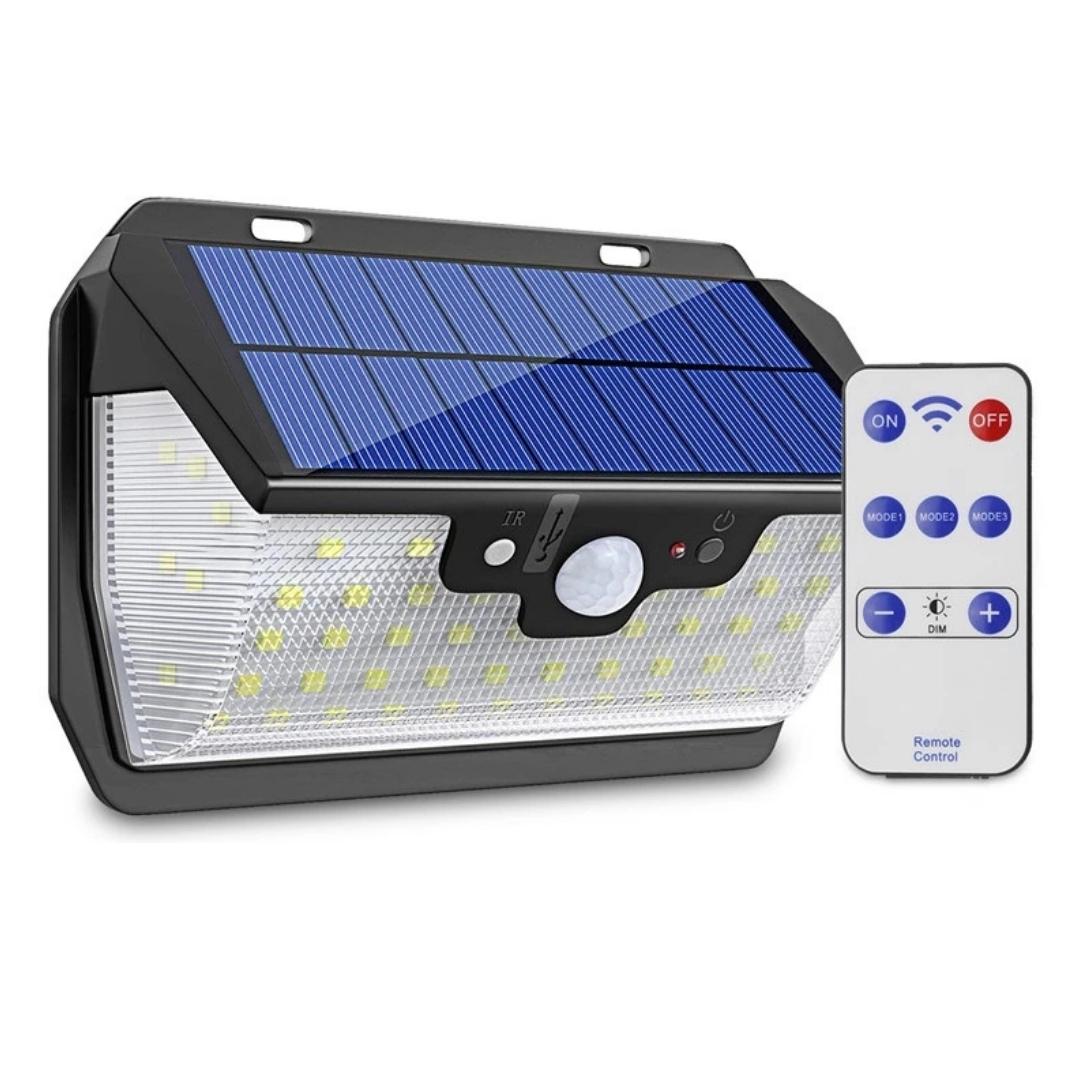 55 LED USB Solar Light 800 Lumens