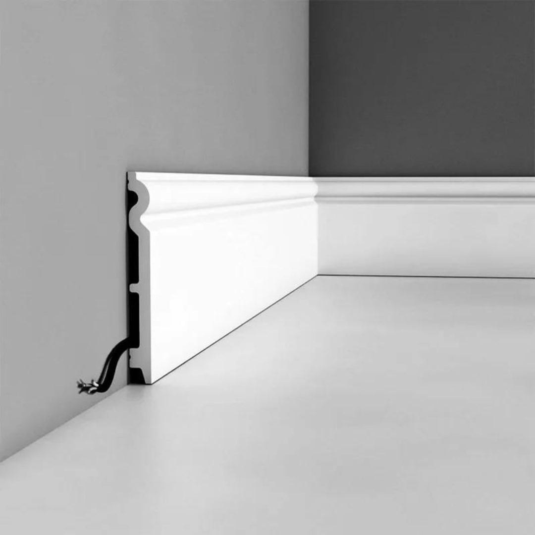 Baseboard 94 in. Length x 4 in. Height x 1 inc. Thick